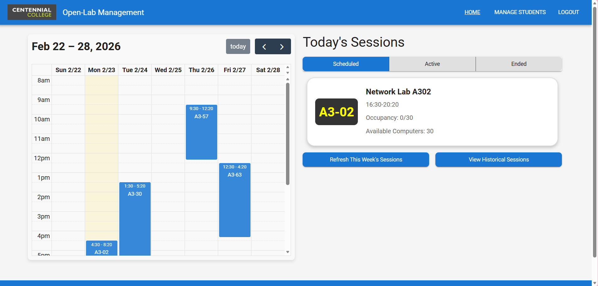 Open Lab Management Screenshot 1
